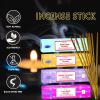 imageSatya Nag Champa White Sage Incense Sticks  MultiPacks Fine Quality Incense Sticks for Purification Relaxation Meditation 4 Pack  BlissBliss