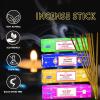 imageSatya Nag Champa White Sage Incense Sticks  MultiPacks Fine Quality Incense Sticks for Purification Relaxation Meditation 4 Pack  BlissRelaxation