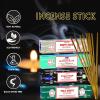 imageSatya Nag Champa White Sage Incense Sticks  MultiPacks Fine Quality Incense Sticks for Purification Relaxation Meditation 4 Pack  BlissSmudge