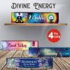 imageSoul Sticks HandRolled Incense Sticks Variety 4 Pack  100 Natural Masala Incense Organic Home Fragrance Agarbatti  15 Grams Per Pack  60 Grams Total Medieval MagicDivine Energy