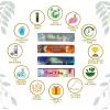 imageSoul Sticks HandRolled Incense Sticks Variety 4 Pack  100 Natural Masala Incense Organic Home Fragrance Agarbatti  15 Grams Per Pack  60 Grams Total Medieval MagicCleansing