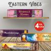 imageSoul Sticks HandRolled Incense Sticks Variety 4 Pack  100 Natural Masala Incense Organic Home Fragrance Agarbatti  15 Grams Per Pack  60 Grams Total Medieval MagicEastern Vibes
