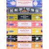 imageSatya Incense Sticks Gift Set 7 Scents Nag Champa Super Hit Dragons Blood Sandalwood Patchouli Lavender Positive Vibes 15g Each SmudgeHealing Mix