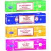 imageSatya Nag Champa White Sage Incense Sticks  MultiPacks Fine Quality Incense Sticks for Purification Relaxation Meditation 4 Pack  BlissRelaxation