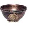 imageSOUL STICKS 4 Metal Smudge Bowl for Sage Smudging Altar Offerings Incense Burner GaneshaPentacle