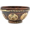 imageSOUL STICKS 4 Metal Smudge Bowl for Sage Smudging Altar Offerings Incense Burner Ganesha7 Chakras