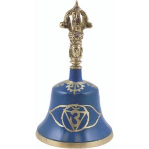 imageSOUL STICKS 7 Chakras Bronze Tibetan Buddhist Religious Metaphysical Meditation Ritual Altar Bells 625 RedDark Blue