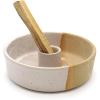 imageSOUL STICKS Ceramic Palo Santo Stick Burner Holder Ash Catcher Beige TanBeige Tan