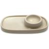 imageSOUL STICKS Ceramic Smudge Bowl Palo Santo and Sage Holder Dish Plate TerracottaCream White
