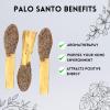imageSoul Sticks 2 Pack Palo Santo Pops  Sacred Wood Incense Sticks for Cleansing Meditation ampamp Aromatherapy  Natural Scented Smudging Sticks with Herbs Resin and Palo Santo Powder  White SageBlue Sage