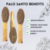 imageSoul Sticks 2 Pack Palo Santo Pops  Sacred Wood Incense Sticks for Cleansing Meditation ampamp Aromatherapy  Natural Scented Smudging Sticks with Herbs Resin and Palo Santo Powder  White SageRosemary