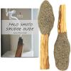 imageSoul Sticks 2 Pack Palo Santo Pops  Sacred Wood Incense Sticks for Cleansing Meditation ampamp Aromatherapy  Natural Scented Smudging Sticks with Herbs Resin and Palo Santo Powder  White SageBlue Sage