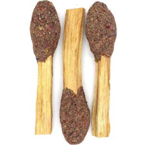 imageSoul Sticks 2 Pack Palo Santo Pops  Sacred Wood Incense Sticks for Cleansing Meditation ampamp Aromatherapy  Natural Scented Smudging Sticks with Herbs Resin and Palo Santo Powder  White SageYerba Santa