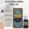 imageSOUL STICKS 10ml Herbal Spell Oil  100 Pure Therapeutic Grade  Rid Yourself of Negative Energy  Undiluted Natural Oil for Diffuser Humidifier Relaxation ampamp Meditation  UncrossingFind a Job