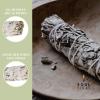 imageSOUL STICKS 4 Inch 3 Pack Organic White Sage Smudge Smudging Sticks  Bulk Quantities for Home Cleansing Good Energy Meditation ampamp Smudging Rituals  Sustainably Sourced California White Sage Bundle25