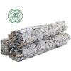 imageSOUL STICKS 4 Inch 3 Pack Organic White Sage Smudge Smudging Sticks  Bulk Quantities for Home Cleansing Good Energy Meditation ampamp Smudging Rituals  Sustainably Sourced California White Sage Bundle3