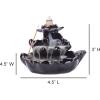imageSOUL STICKS Backflow Incense Holder Burner Waterfall Fountain for Home Office Yoga Room Decor ampamp Aromatherapy with 1 Pack of 10 Backflow Fragrance Cones Included Mystic FallsTemple