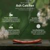imageSOUL STICKS Hand Painted Natural Soapstone Decorative Incense Stick Holder Ash Catcher for Aromatherapy Yoga or Meditation 7 Chakra  11Hamsa  10