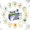 imageSOUL STICKS HandRolled Incense Sticks Divine Spirit Blends 180 Gram Box  100 Natural Masala Incense Organic Home Fragrance Agarbatti King ChampaBlue Sage Incense