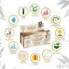imageSOUL STICKS HandRolled Incense Sticks Divine Spirit Blends 180 Gram Box  100 Natural Masala Incense Organic Home Fragrance Agarbatti King ChampaKabbalah Incense Incense