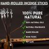 imageSOUL STICKS HandRolled Incense Sticks Divine Spirit Blends 180 Gram Box  100 Natural Masala Incense Organic Home Fragrance Agarbatti King ChampaKabbalah Incense Incense