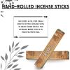 imageSOUL STICKS HandRolled Incense Sticks Divine Spirit Blends 180 Gram Box  100 Natural Masala Incense Organic Home Fragrance Agarbatti King ChampaKyphi Incense