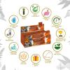 imageSOUL STICKS HandRolled Incense Sticks Divine Spirit Blends 180 Gram Box  100 Natural Masala Incense Organic Home Fragrance Agarbatti King ChampaShamans Magic Incense