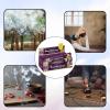 imageSOUL STICKS HandRolled Incense Sticks Mystic Spirit Blends 180 Gram 12 Pack Box  100 Natural Masala Incense Organic Home Fragrance Agarbatti Tibetan MonasteryKundalini Yoga Incense