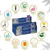 imageSOUL STICKS HandRolled Incense Sticks Mystic Spirit Blends 180 Gram 12 Pack Box  100 Natural Masala Incense Organic Home Fragrance Agarbatti Tibetan MonasterySunpati Incense
