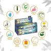 imageSOUL STICKS HandRolled Incense Sticks Mystic Spirit Blends 180 Gram 12 Pack Box  100 Natural Masala Incense Organic Home Fragrance Agarbatti Tibetan MonasteryMermaid Kisses Incense