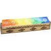 imageSOUL STICKS Handmade Carved Incense Burner Wooden Coffin Box with Storage Includes Go Away Evil Incense Sticks 7 Chakras Celestial7 Chakras