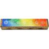 imageSOUL STICKS Handmade Carved Incense Burner Wooden Coffin Box with Storage Includes Go Away Evil Incense Sticks 7 Chakras Celestial7 Chakras