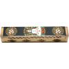 imageSOUL STICKS Handmade Carved Incense Burner Wooden Coffin Box with Storage Includes Go Away Evil Incense Sticks 7 Chakras Celestial7 Chakras Om