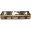 imageSOUL STICKS Handmade Carved Incense Burner Wooden Coffin Box with Storage Includes Go Away Evil Incense Sticks 7 Chakras Celestial7 Chakras Om