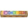 imageSOUL STICKS Handmade Carved Incense Burner Wooden Coffin Box with Storage Includes Go Away Evil Incense Sticks 7 Chakras Celestial7 Chakras Tree