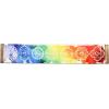 imageSOUL STICKS Handmade Carved Incense Burner Wooden Coffin Box with Storage Includes Go Away Evil Incense Sticks 7 Chakras Celestial7 Chakras Watercolor