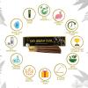 imageSOUL STICKS Handmade Carved Incense Burner Wooden Coffin Box with Storage Includes Go Away Evil Incense Sticks Game OverElephants