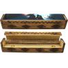 imageSOUL STICKS Handmade Carved Incense Burner Wooden Coffin Box with Storage Includes Go Away Evil Incense Sticks Game OverHorseman