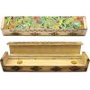 imageSOUL STICKS Handmade Carved Incense Burner Wooden Coffin Box with Storage Includes Go Away Evil Incense Sticks Game OverPeace Art