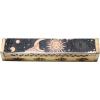 imageSOUL STICKS Handmade Carved Incense Burner Wooden Coffin Box with Storage Includes Go Away Evil Incense Sticks Game OverPink Sun and Moon