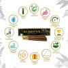 imageSOUL STICKS Handmade Carved Incense Burner Wooden Coffin Box with Storage Includes Go Away Evil Incense Sticks Game OverSkull of Luck