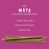 imageSOUL STICKS Maya Palo Santo Incense Sticks Cleansing Smudge Sticks  6 Sticks Per Pack Made in Peru Palo Santo with RosePalo Santo with Lavender