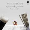 imageSOUL STICKS Thick Handcrafted Incense Sticks Spicy Cinnamon Scented Includes 5 Crystals 20g Thick HerbDipped Sticks Bundle Ideal for Aromatherapy Cleansing ampamp RelaxationSaffron Incense Sticks