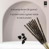 imageSOUL STICKS Thick Handcrafted Incense Sticks Spicy Cinnamon Scented Includes 5 Crystals 20g Thick HerbDipped Sticks Bundle Ideal for Aromatherapy Cleansing ampamp RelaxationSandalwood Glow Incense Sticks