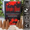 imageSOUL STICKS Vampire Blood Fragrance Incense Cones 6 Pack 60 Cones 100 Natural Incense Agarbatti Fragrant Smoke for Calming Home Aromatherapy for Meditation Yoga ampamp Stress Relief