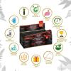 imageSoul Sticks HandRolled Incense Sticks Evil Spirit Blends 180 Gram Box  100 Natural Masala Incense Organic Home Fragrance Agarbatti Vampire OrchidDraculas Blood