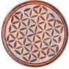 imageHandcrafted Soapstone Incense Holder for Yoga and Meditation  4 Inches Made in India OMOrange Flower of Life