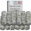 imageSOUL STICKS 4 Inch 3 Pack Organic White Sage Smudge Smudging Sticks  Bulk Quantities for Home Cleansing Good Energy Meditation ampamp Smudging Rituals  Sustainably Sourced California White Sage Bundle12