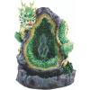 imageSOUL STICKS Baby Dragon Backflow Incense Burner for Home Decor Aromatherapy and Meditationwith LED 55 East Dragon  BlueEast Dragon  Green