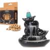 imageSOUL STICKS Backflow Incense Holder Burner Waterfall Fountain for Home Office Yoga Room Decor ampamp Aromatherapy with 1 Pack of 10 Backflow Fragrance Cones Included Mystic FallsAutumn Falls
